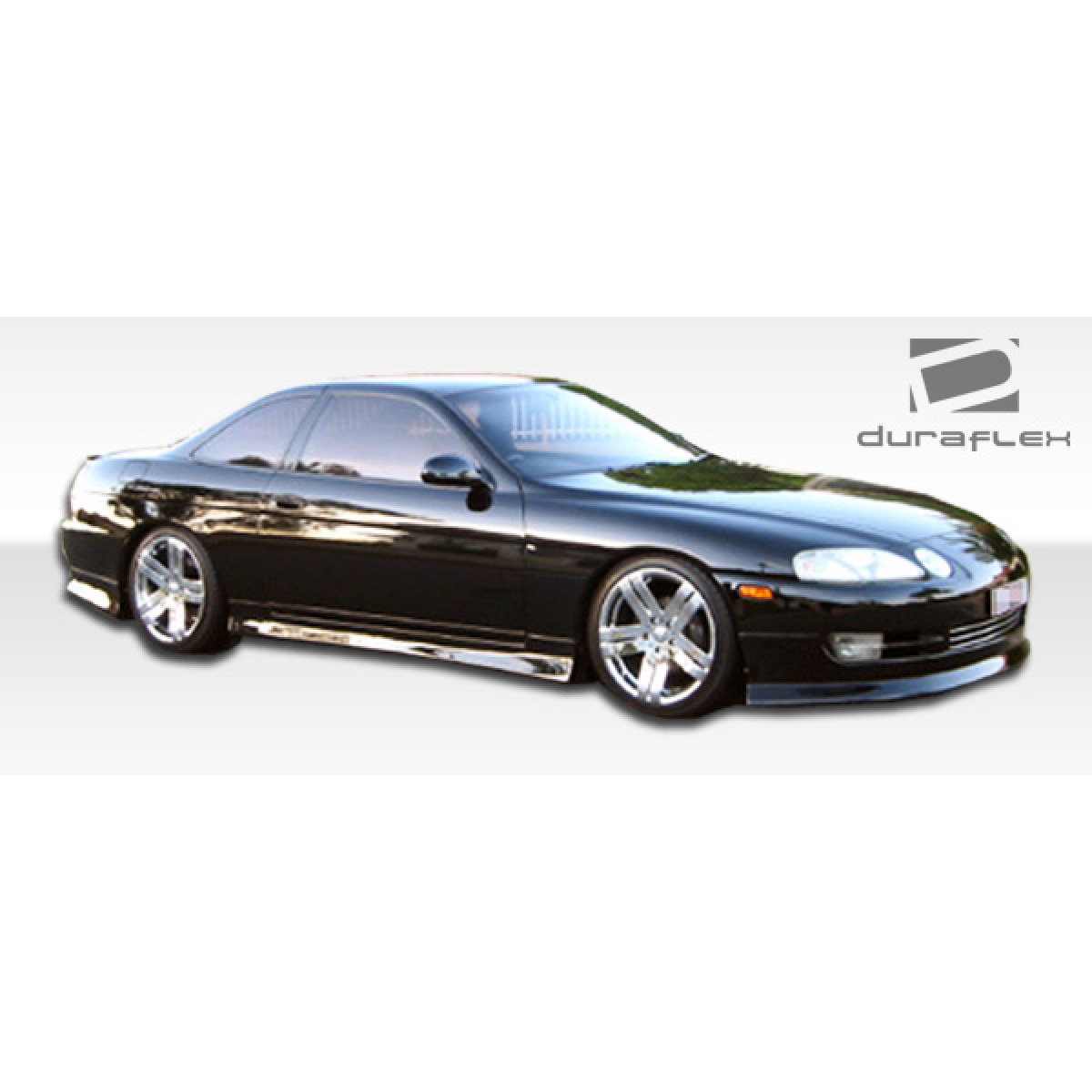 Modify your Lexus SC300 1992 with our Exterior/Side Skirts - The image shows the car at a side angle