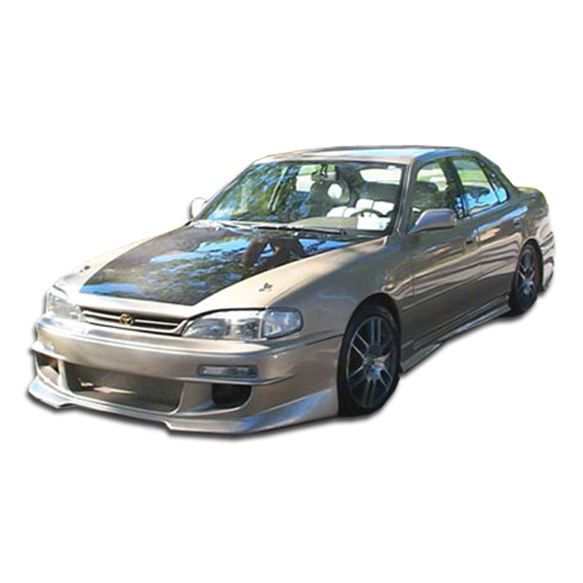 Modify your Toyota Camry 1992 with our Exterior/Complete Body Kits - Front angle view of the bumper part