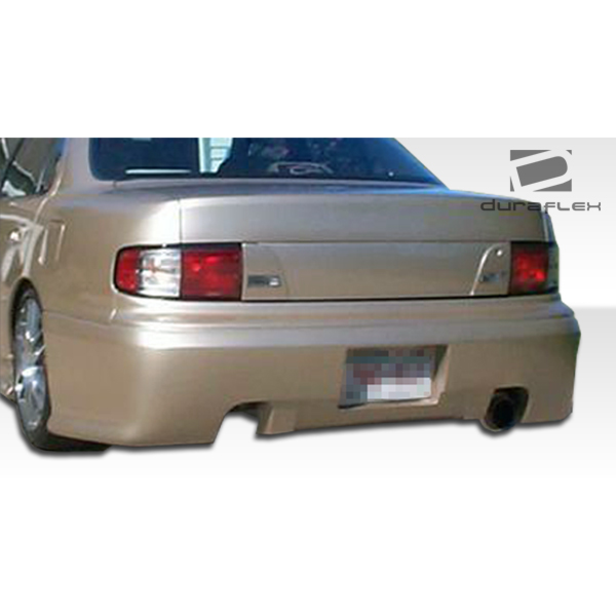 Modify your Toyota Camry 1992 with our Exterior/Complete Body Kits - Rear view of car at a slight angle from the right