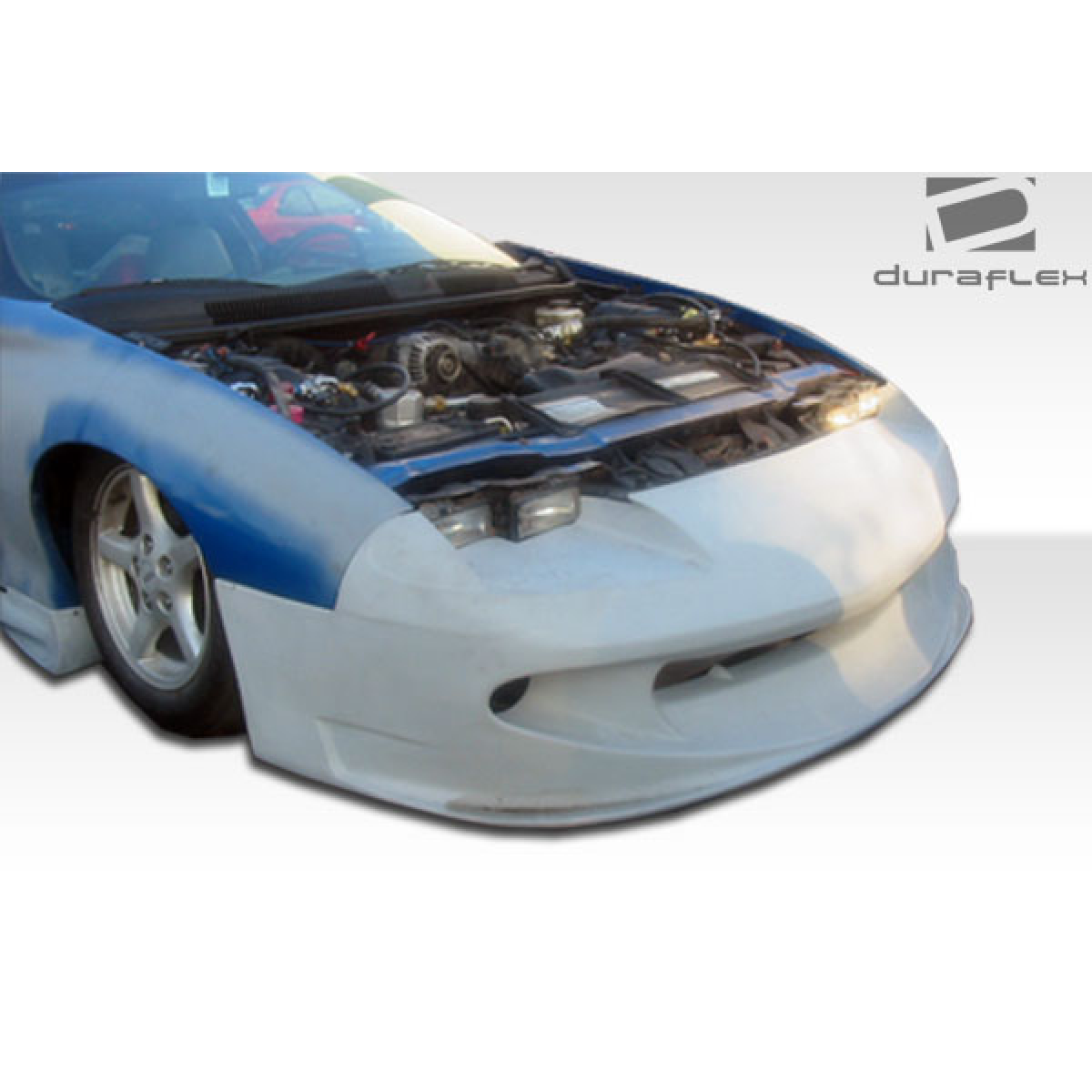 Modify your Chevrolet Camaro 1993 with our Exterior/Complete Body Kits - Front view housing open engine parts