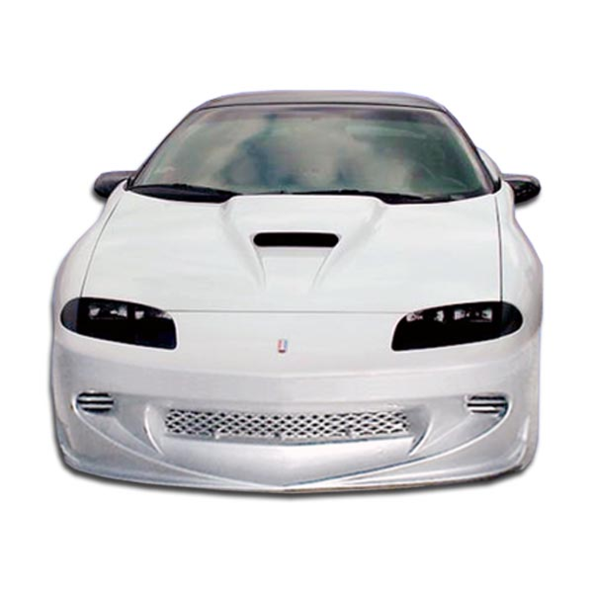 Modify your Chevrolet Camaro 1993 with our Exterior/Complete Body Kits - Front view of the vehicle showing the bumper