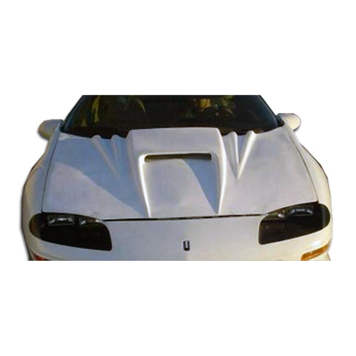 Modify your Chevrolet Camaro 1993 with our Exterior/Hoods - Front view of the Chevrolet Camaro hood