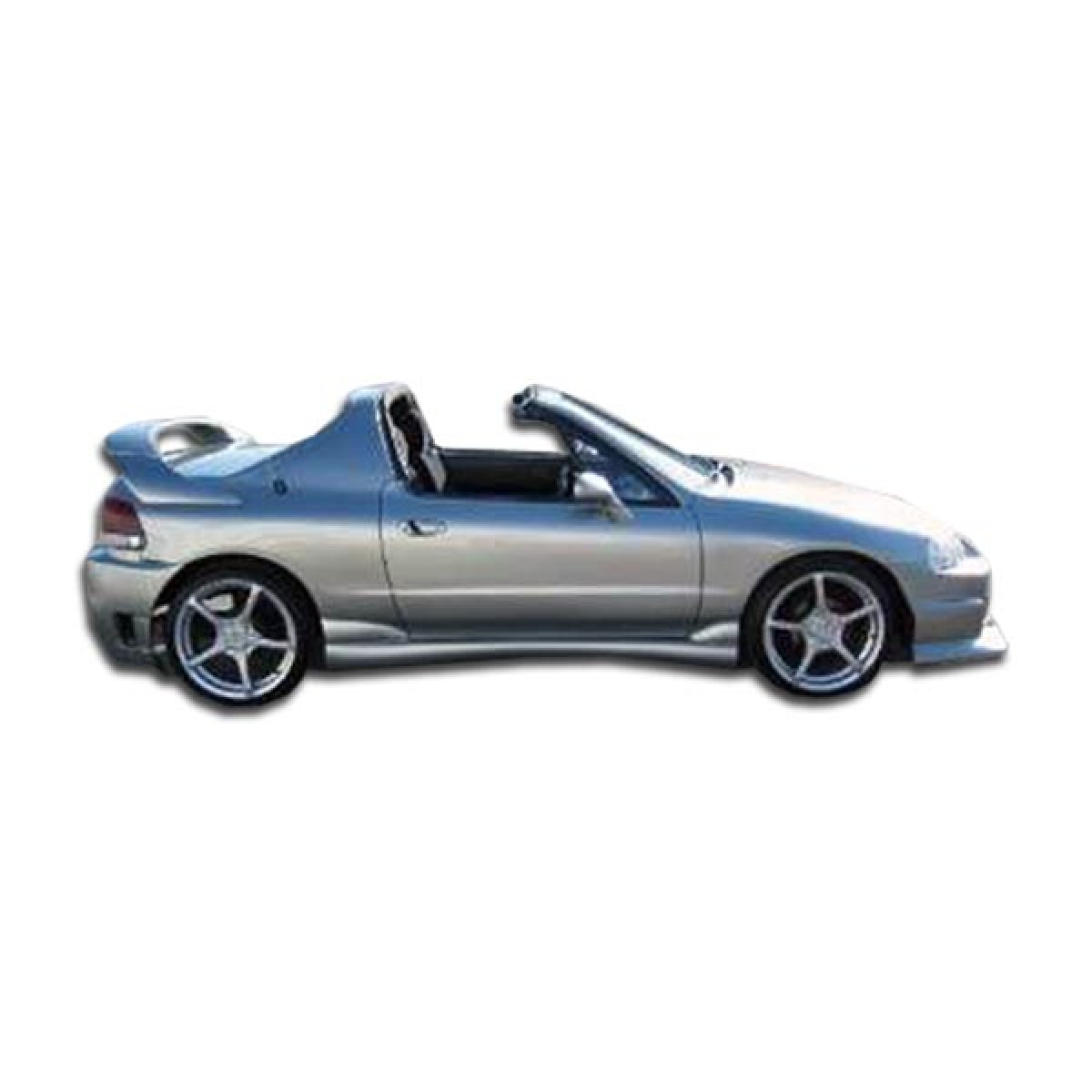 Modify your Honda Civic del Sol 1993 with our Exterior/Side Skirts - Car seen from side angle