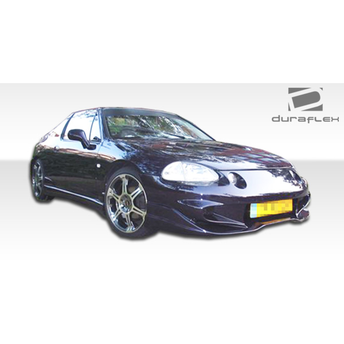Modify your Honda Civic del Sol 1993 with our Exterior/Side Skirts - Front three quarter view of the car