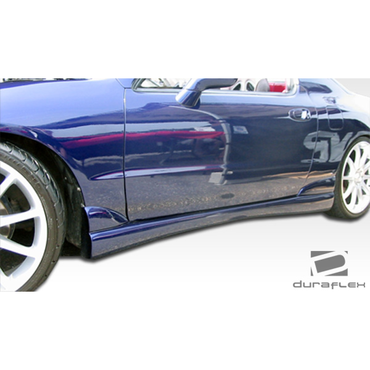 Modify your Honda Civic del Sol 1993 with our Exterior/Side Skirts - The side view shows the part at a slight angle