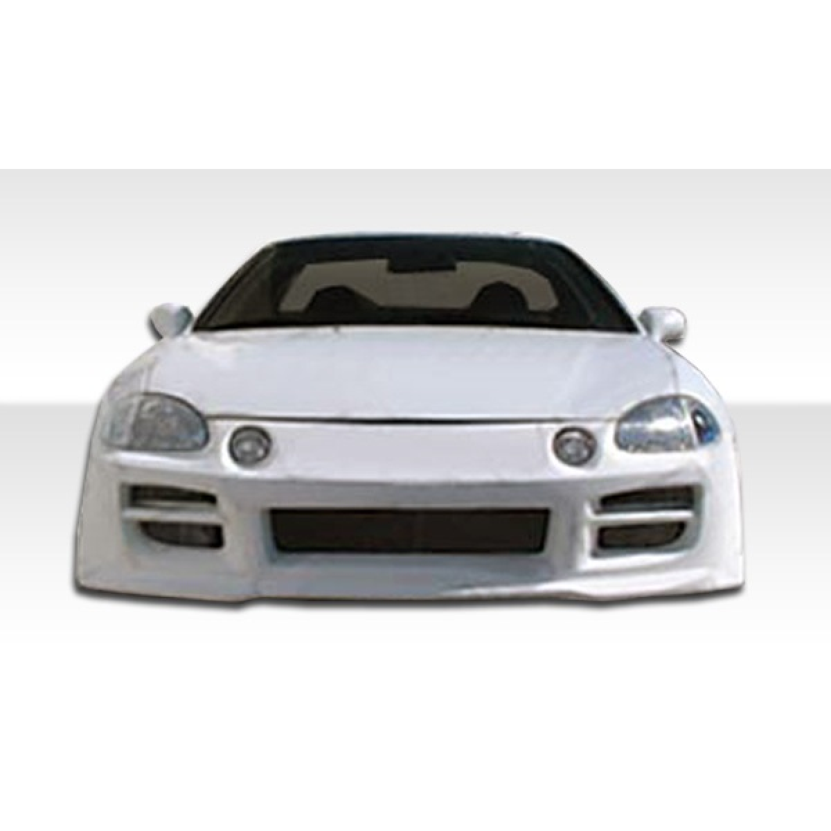 Modify your Honda Civic del Sol 1993 with our Exterior/Complete Body Kits - Front angle view of the vehicle