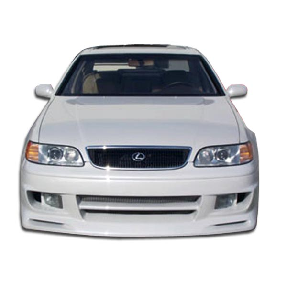 Modify your Lexus GS300 1993 with our Exterior/Front Bumpers - Front view of the Lexus GS300 car