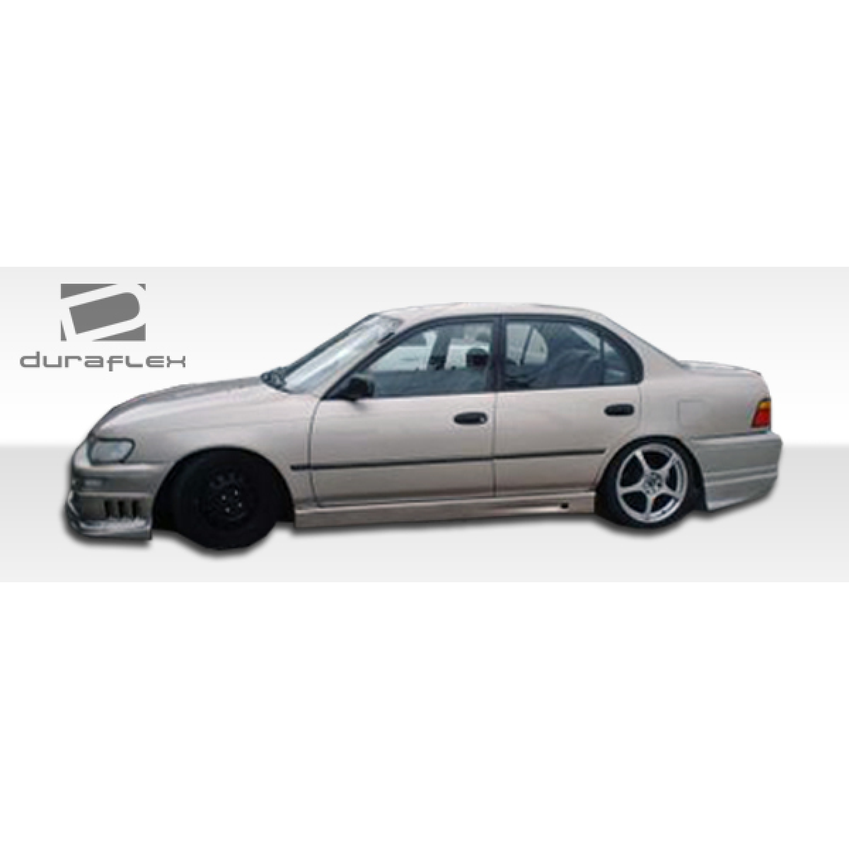 Modify your GEO Prizm 1993 with our Exterior/Complete Body Kits - Side view of front bumper part at 45 degrees