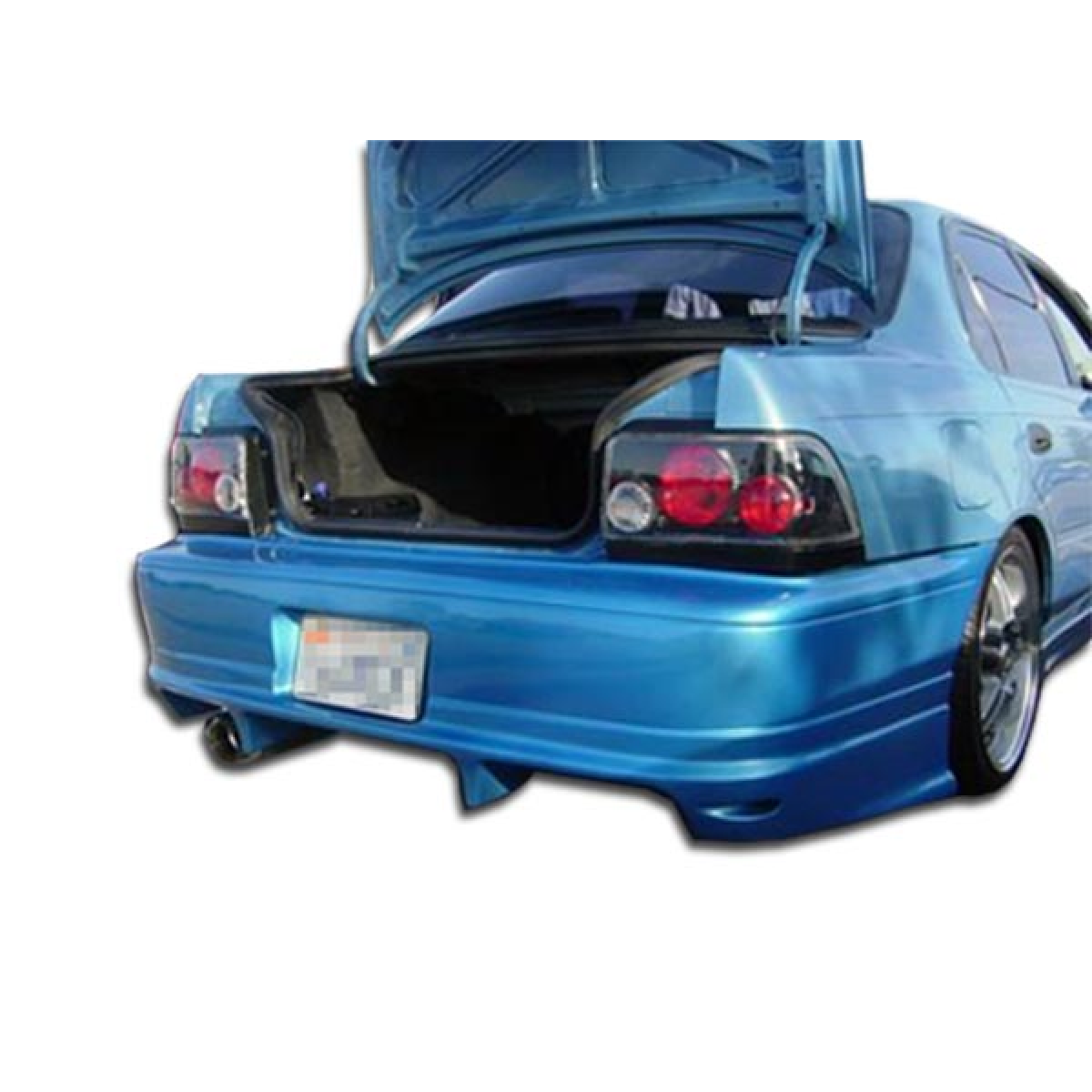 Modify your GEO Prizm 1993 with our Exterior/Complete Body Kits - Rear three quarter view of a vehicle