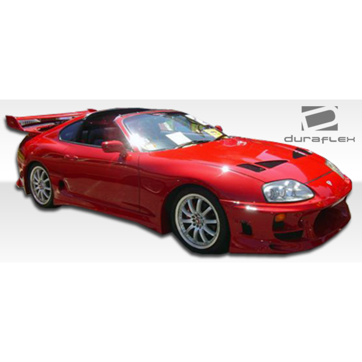 Modify your Toyota Supra 1993 with our Exterior/Side Skirts - The part is displayed at a side angle