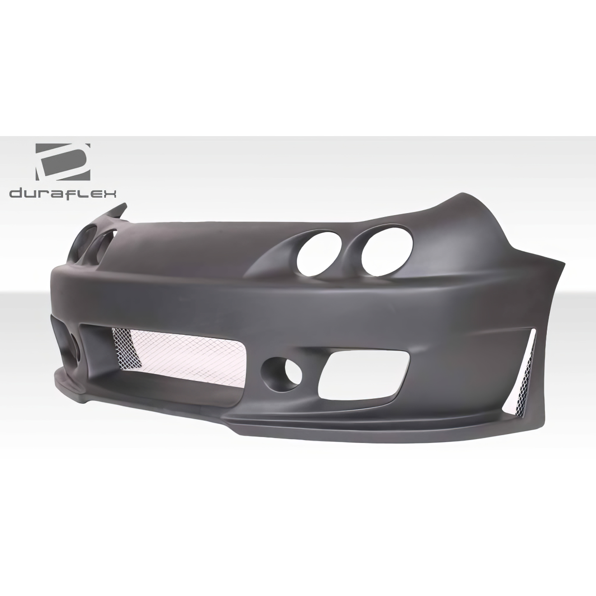 Modify your Acura Integra 1994 with our Exterior/Front Bumpers or Lips - Front angle view of the bumper part