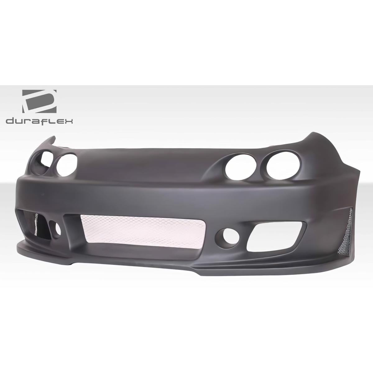 Modify your Acura Integra 1994 with our Exterior/Front Bumpers or Lips - Front view of bumper part angled slightly upward