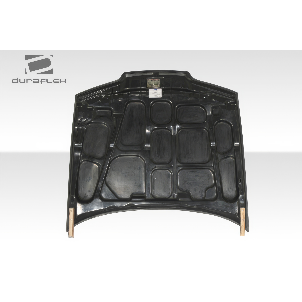 Modify your Acura Integra 1994 with our Exterior/Hoods - Top down angle of a car hood part