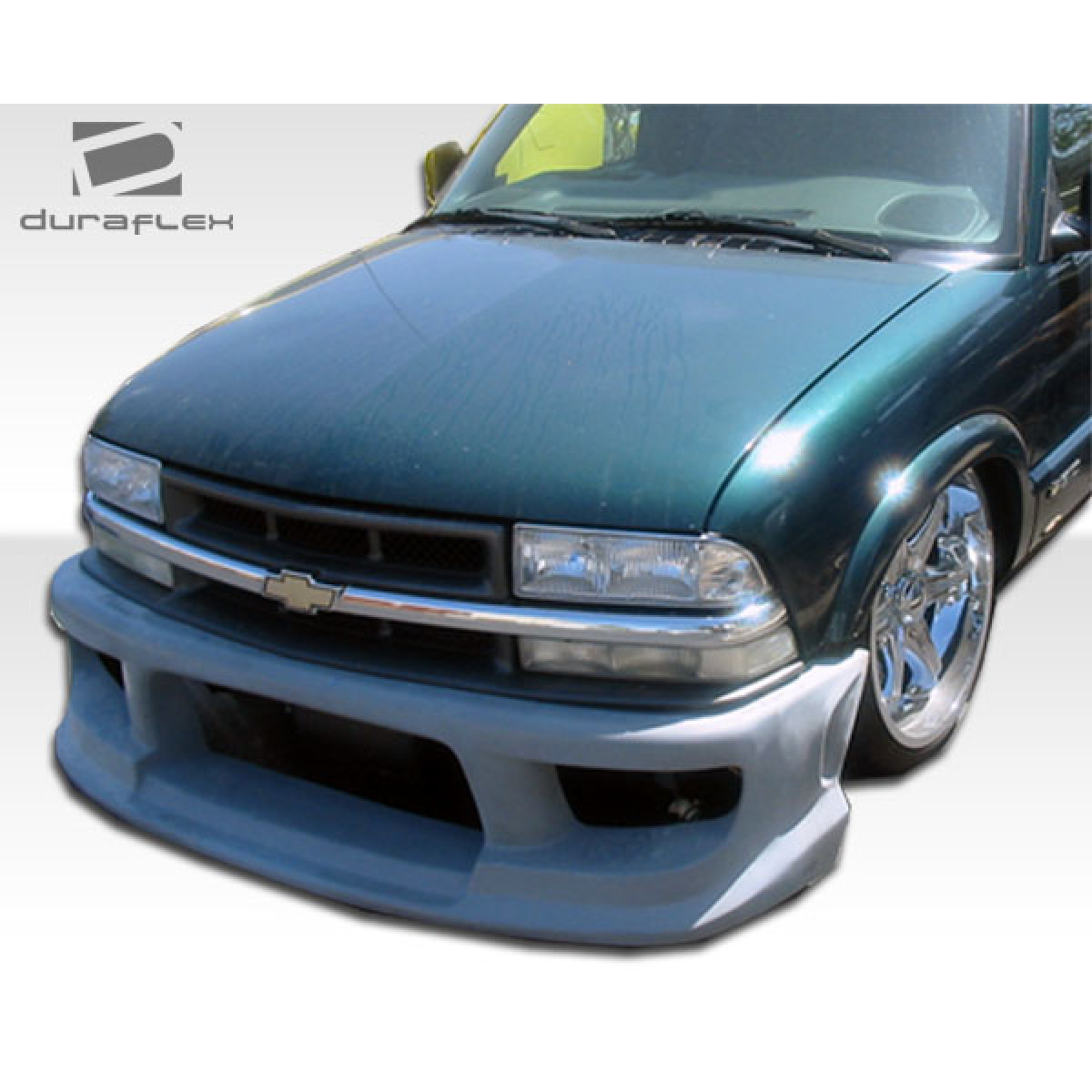 Modify your Chevrolet Blazer 1994 with our Exterior/Front Bumpers or Lips - Front view angled down slightly from above