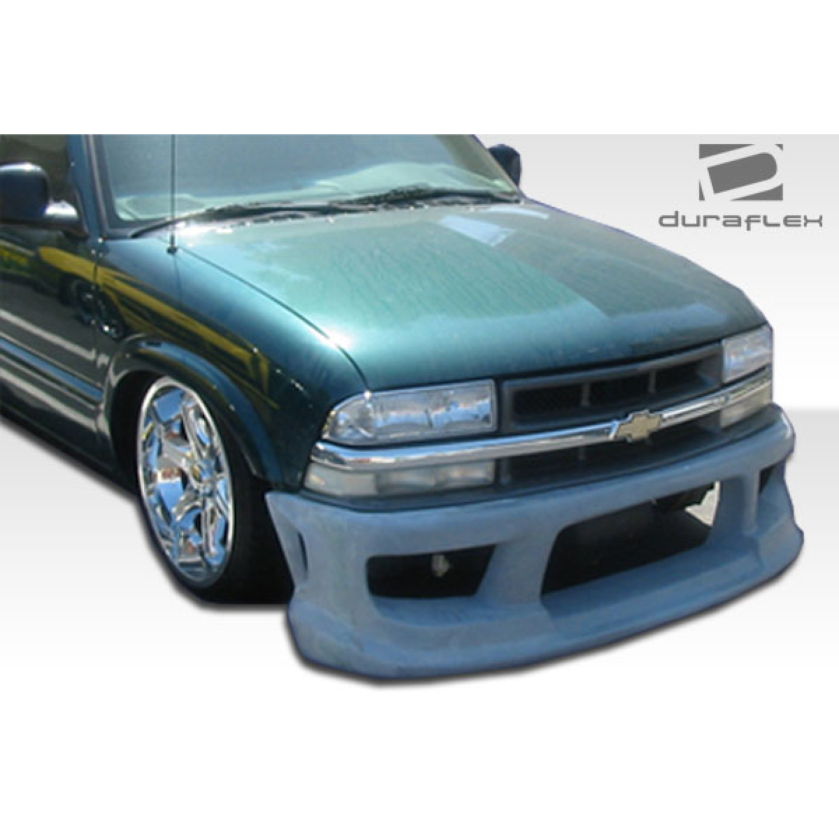 Modify your Chevrolet Blazer 1994 with our Exterior/Front Bumpers or Lips - Front view of bumper at low angle