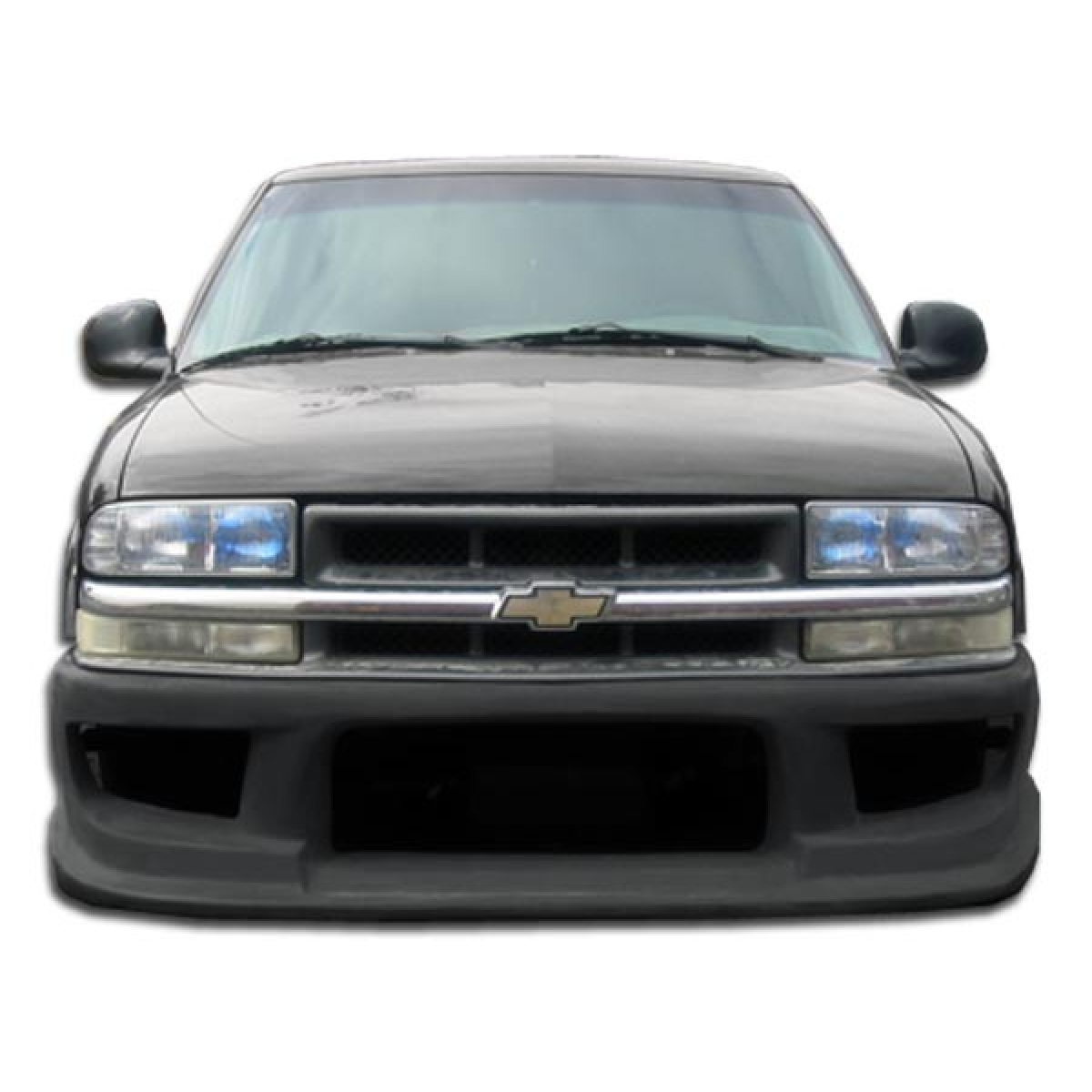 Modify your Chevrolet Blazer 1994 with our Exterior/Front Bumpers or Lips - Front view of vehicle at a straight angle