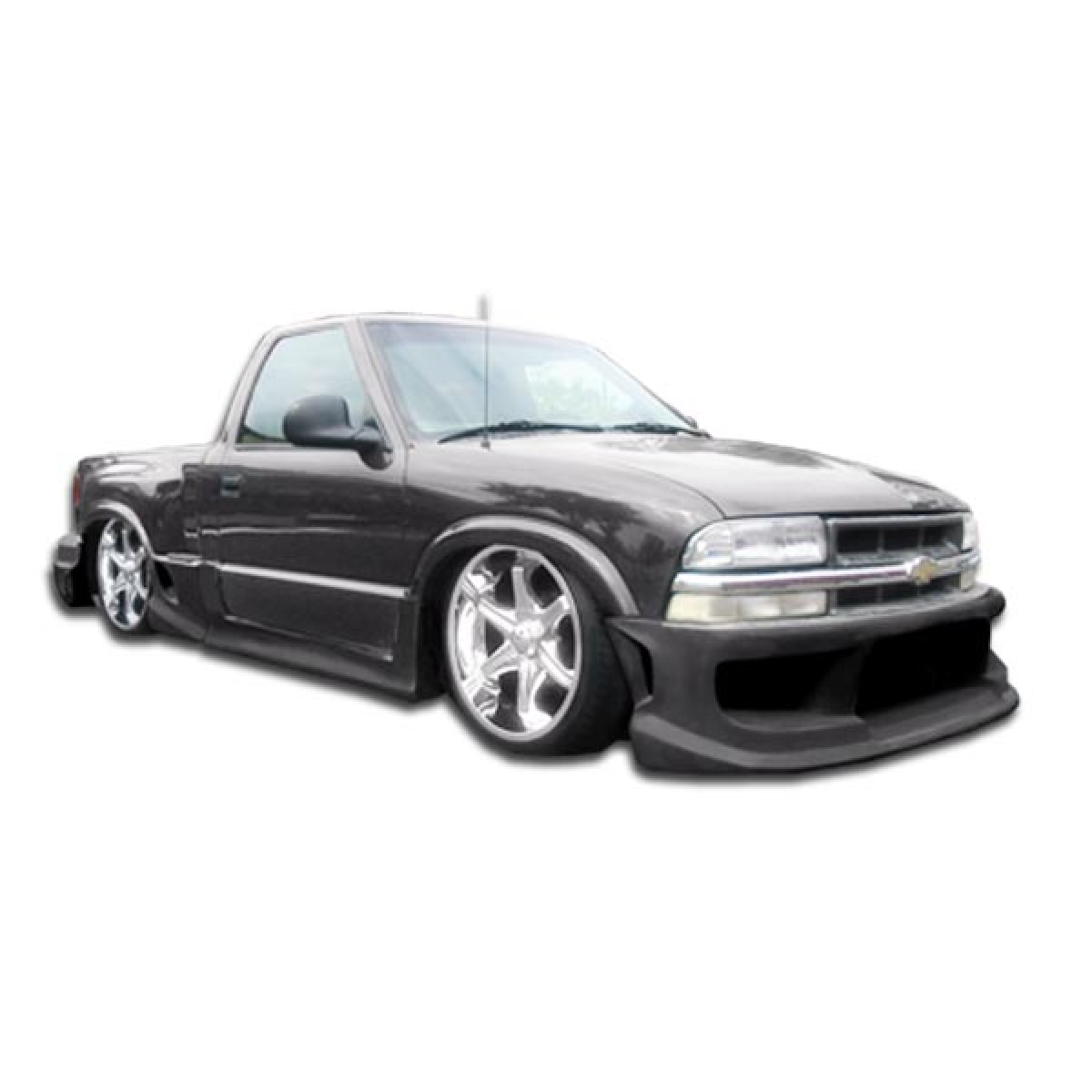 Modify your Chevrolet Blazer 1994 with our Exterior/Front Bumpers or Lips - Vehicle shown at a low side angle