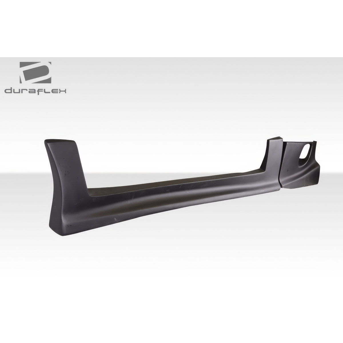 Modify your Chevrolet S10 1994 with our Exterior/Side Skirts - Side view angle of Duraflex side skirts