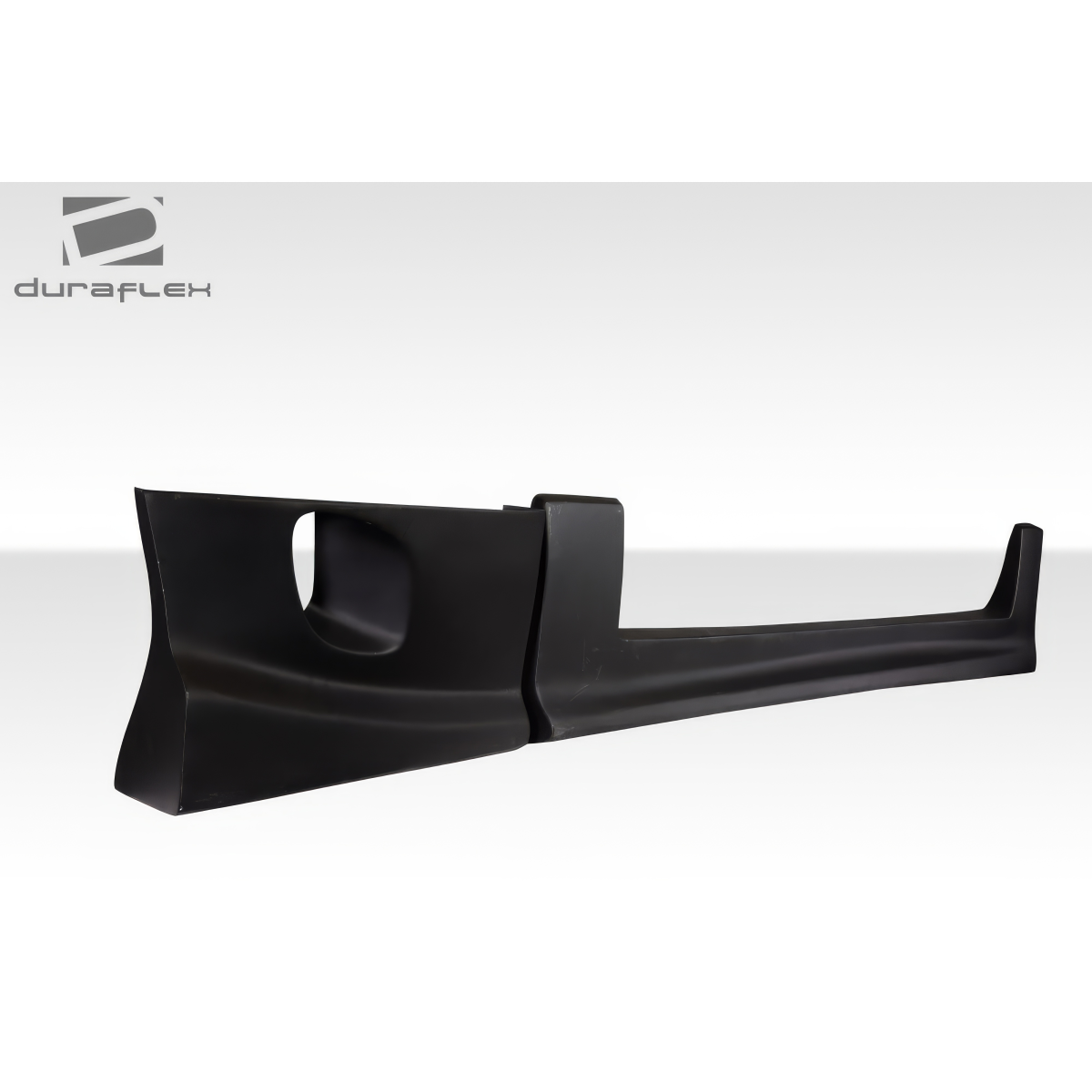 Modify your Chevrolet S10 1994 with our Exterior/Side Skirts - Side view at slight angle showing shape and design