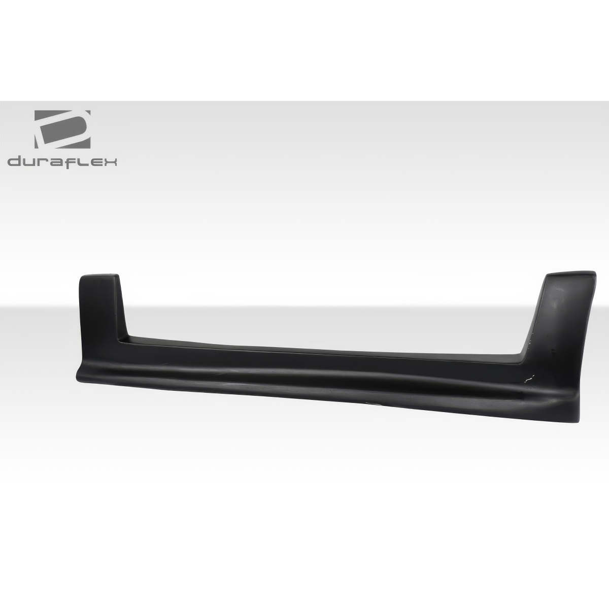 Modify your Chevrolet S10 1994 with our Exterior/Side Skirts - Side view of a black side skirt for Chevrolet S10