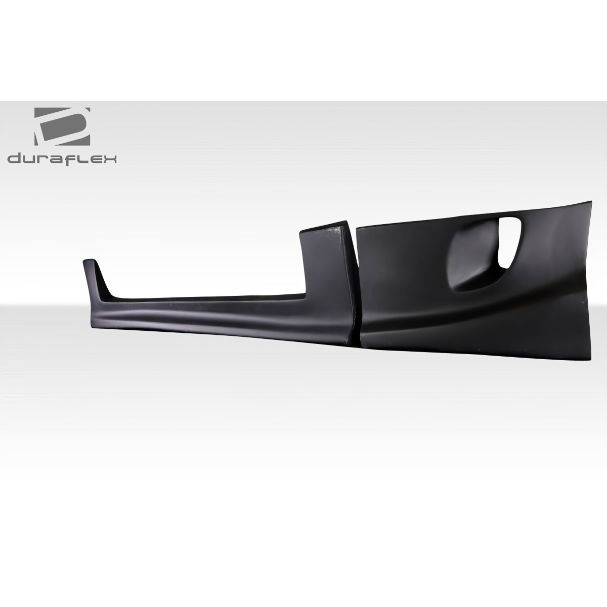 Modify your Chevrolet S10 1994 with our Exterior/Side Skirts - Side view of the product with sleek design