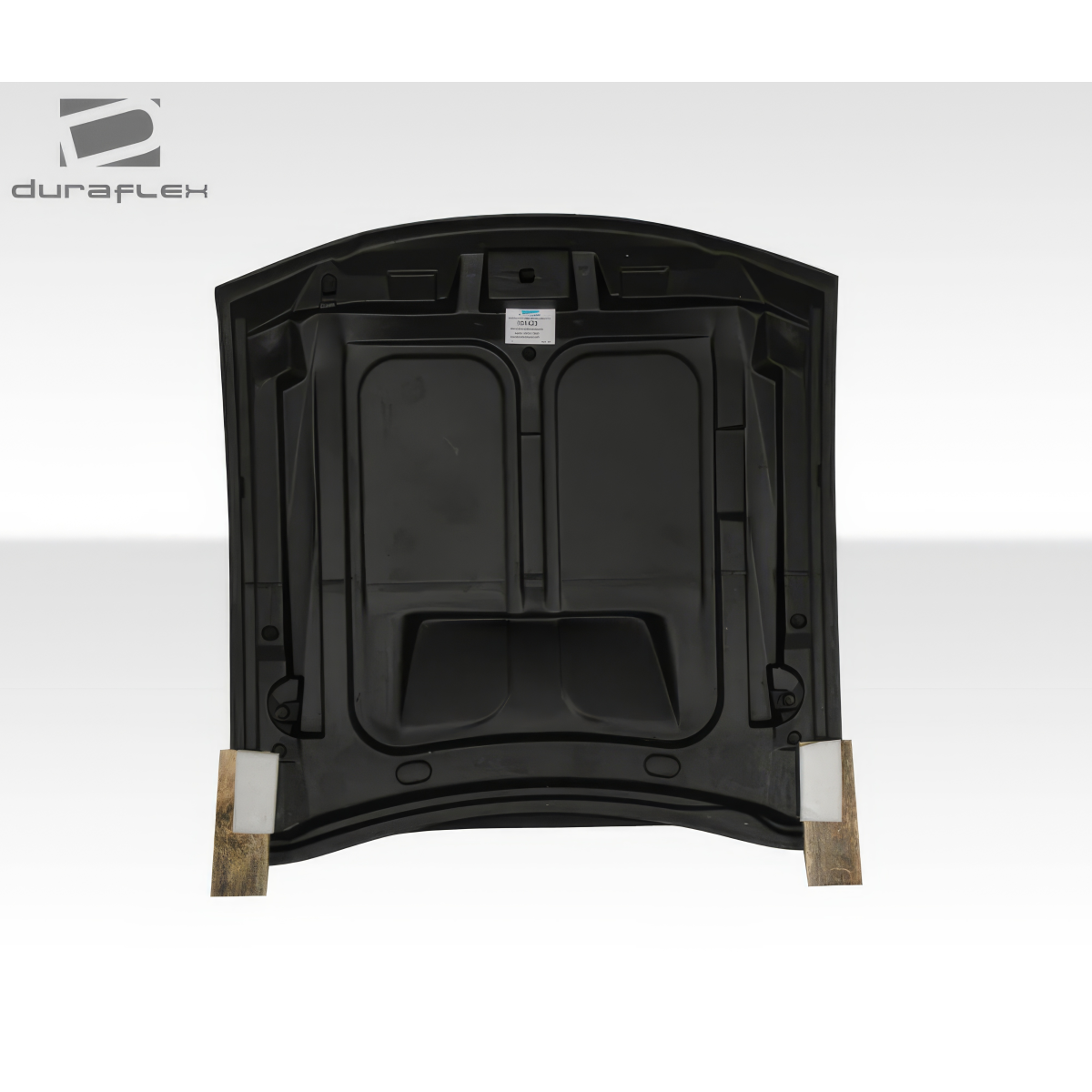 Modify your Ford Mustang 1994 with our Exterior/Hoods - Top down view of hood part with no angle visible