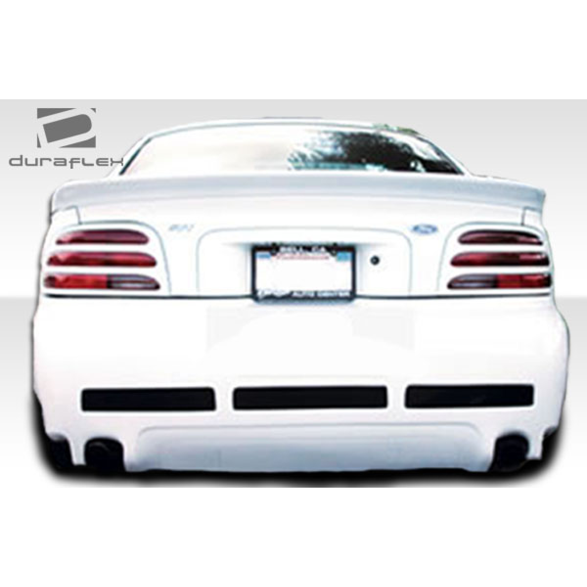 Modify your Ford Mustang 1994 with our Exterior/Rear Bumpers or Lips - Rear view at a slight angle from above