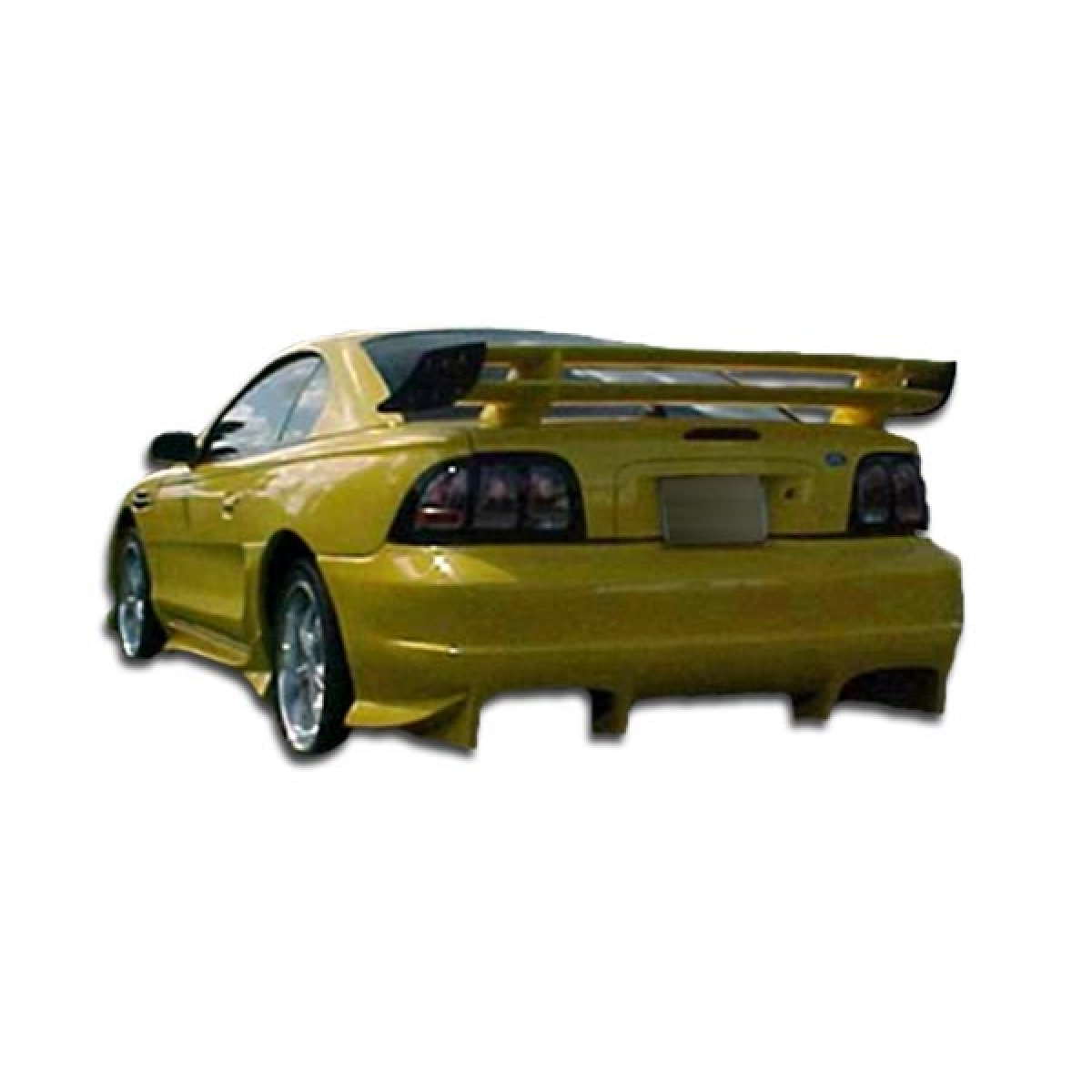 Modify your Ford Mustang 1994 with our Exterior/Complete Body Kits - Rear angle view showing the rear bumper design