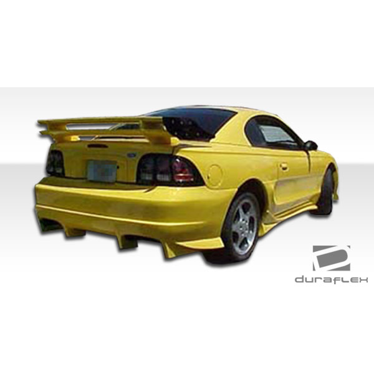 Modify your Ford Mustang 1994 with our Exterior/Complete Body Kits - Rear view angled from the side about 45 degrees