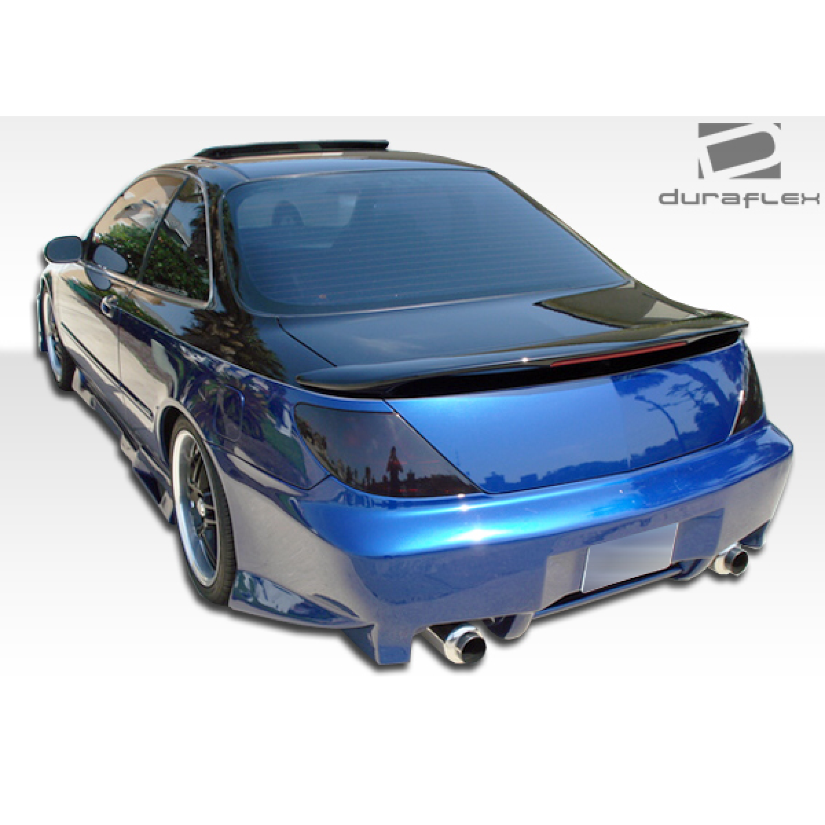 Modify your Acura CL 1994 with our Exterior/Side Skirts - The image is shown from a rear three quarter angle