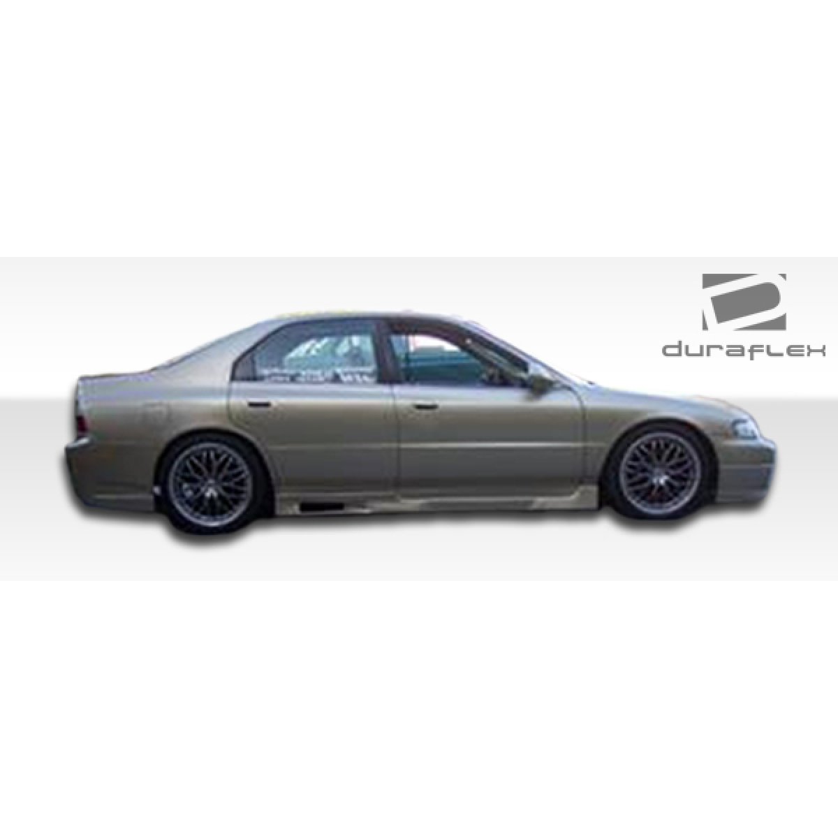 Modify your Honda Accord 1994 with our Exterior/Side Skirts - Side view of the side skirts on the vehicle