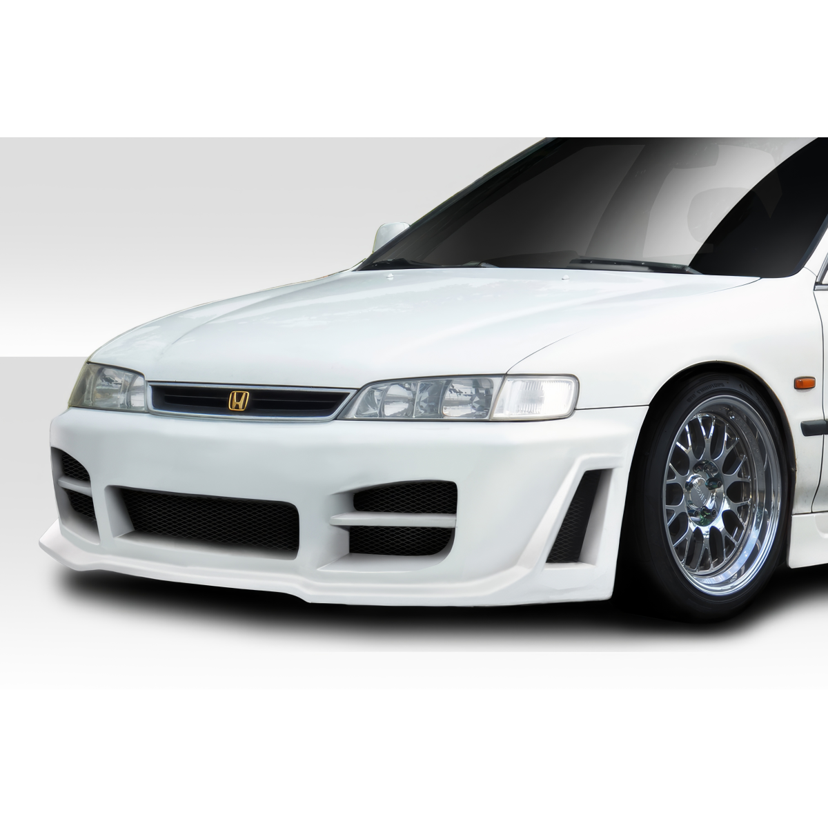 Modify your Honda Accord 1994 with our Exterior/Front Bumpers or Lips - Front view angle of the Honda Accord