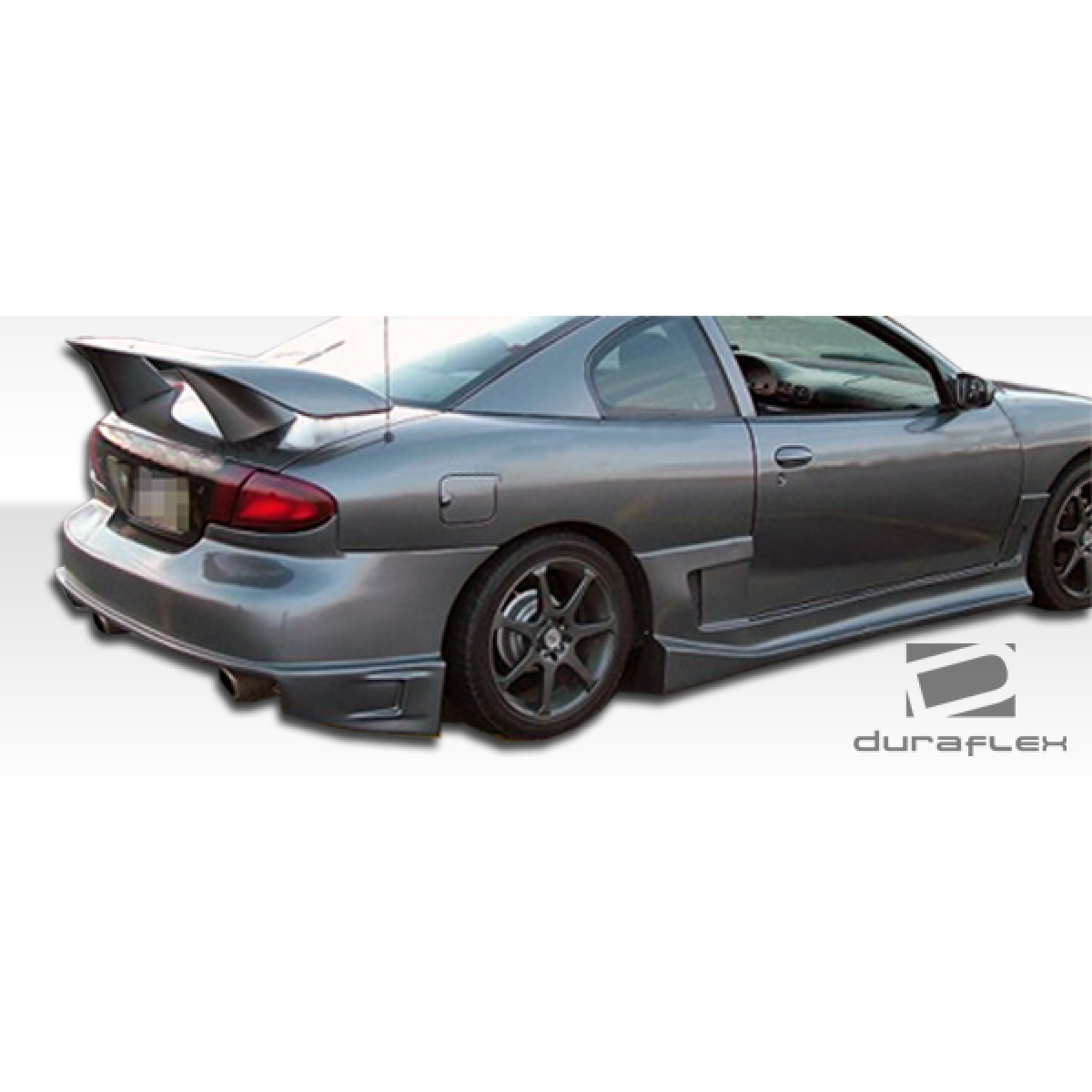 Modify your Chevrolet Cavalier 1995 with our Exterior/Side Skirts - Side angle view of the vehicle part