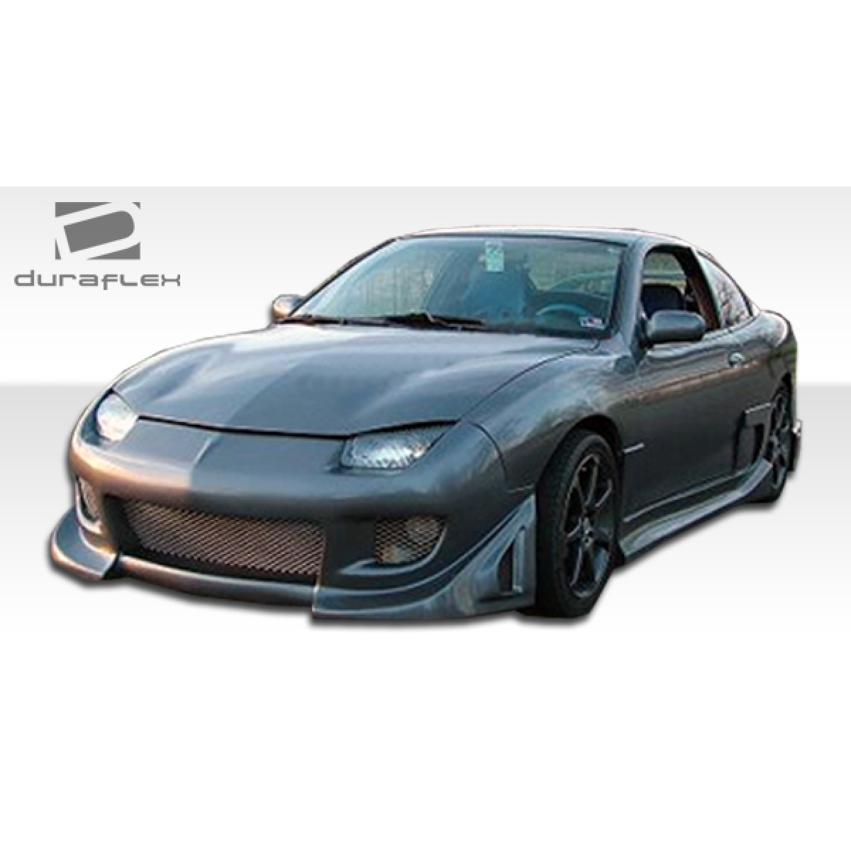 Modify your Chevrolet Cavalier 1995 with our Exterior/Side Skirts - Side view at a slight angle from the front