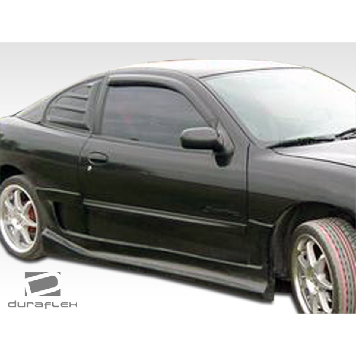 Modify your Chevrolet Cavalier 1995 with our Exterior/Side Skirts - Side view of side skirt on vehicle