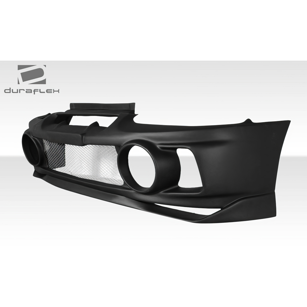 Modify your Hyundai Accent 1995 with our Exterior/Front Bumpers or Lips - Front view angled slightly from one side