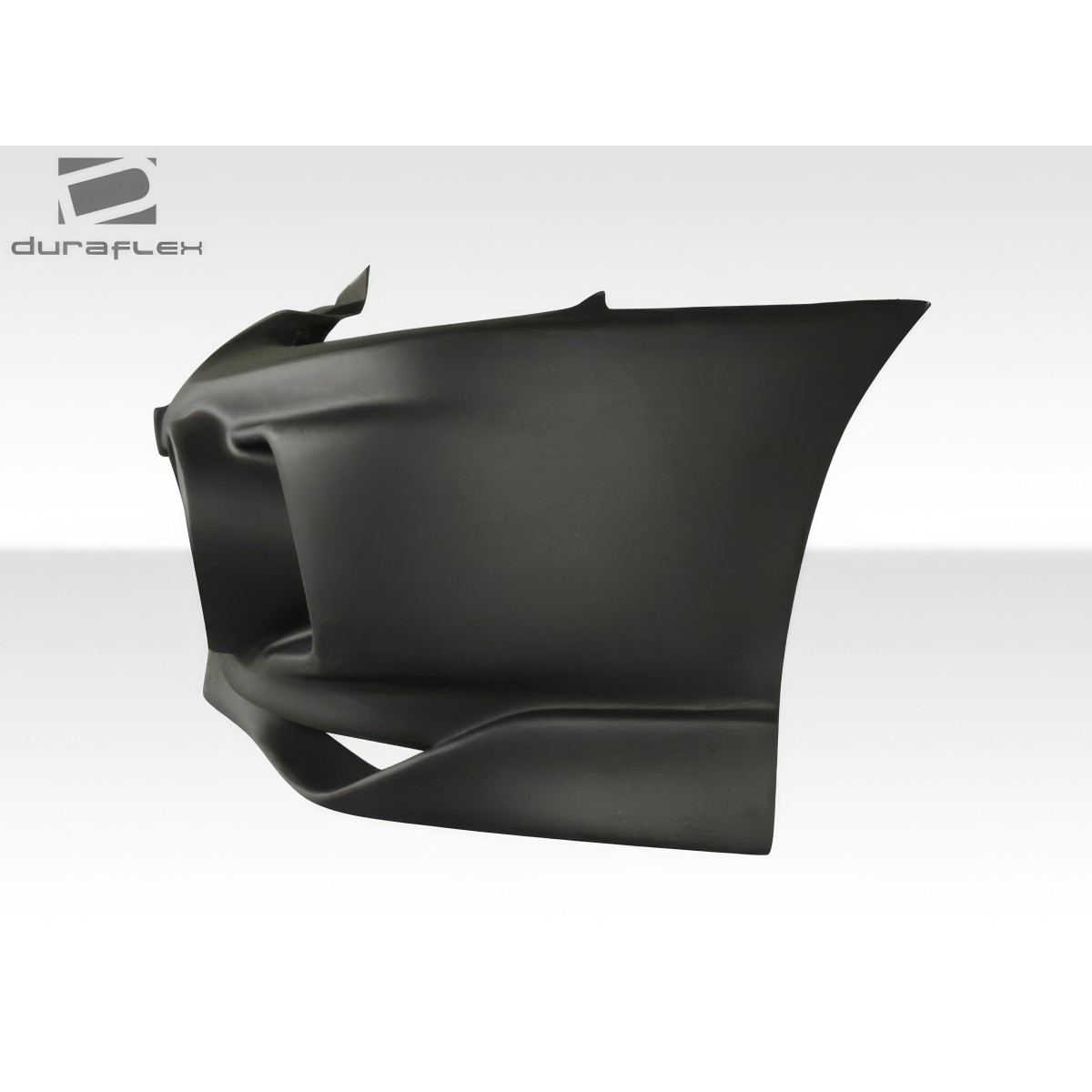 Modify your Hyundai Accent 1995 with our Exterior/Front Bumpers or Lips - Part shown from a side angle with curved design