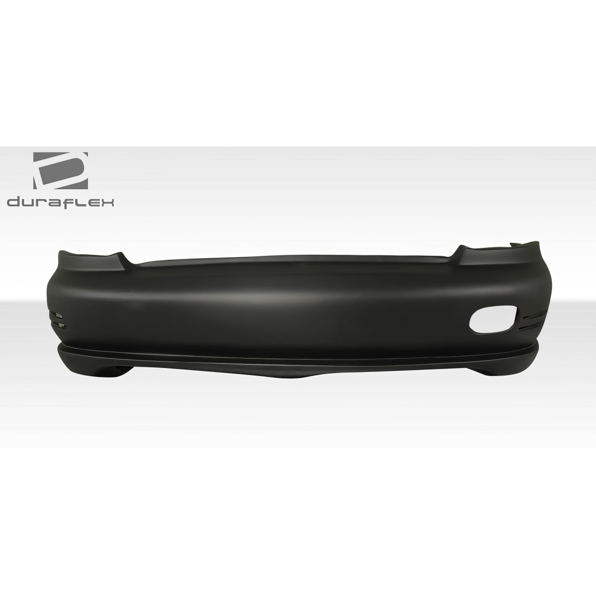 Modify your Hyundai Accent 1995 with our Exterior/Rear Bumpers or Lips - Side angle view of rear bumper for Hyundai Accent