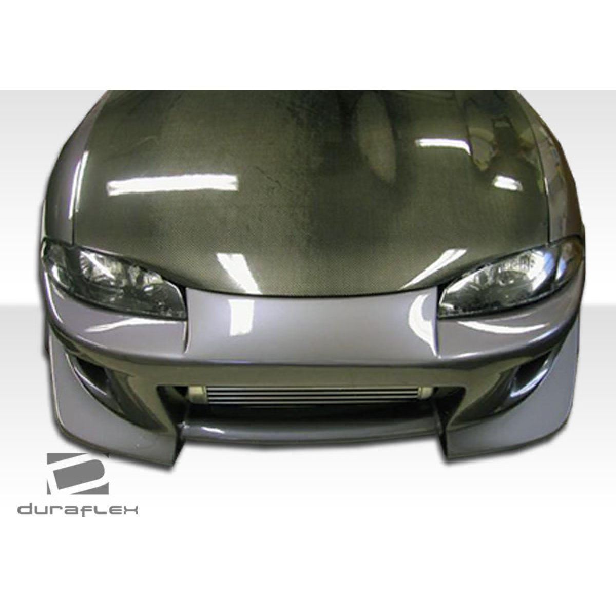 Modify your Eagle Talon 1995 with our Exterior/Front Bumpers or Lips - Front view of a car part at eye level