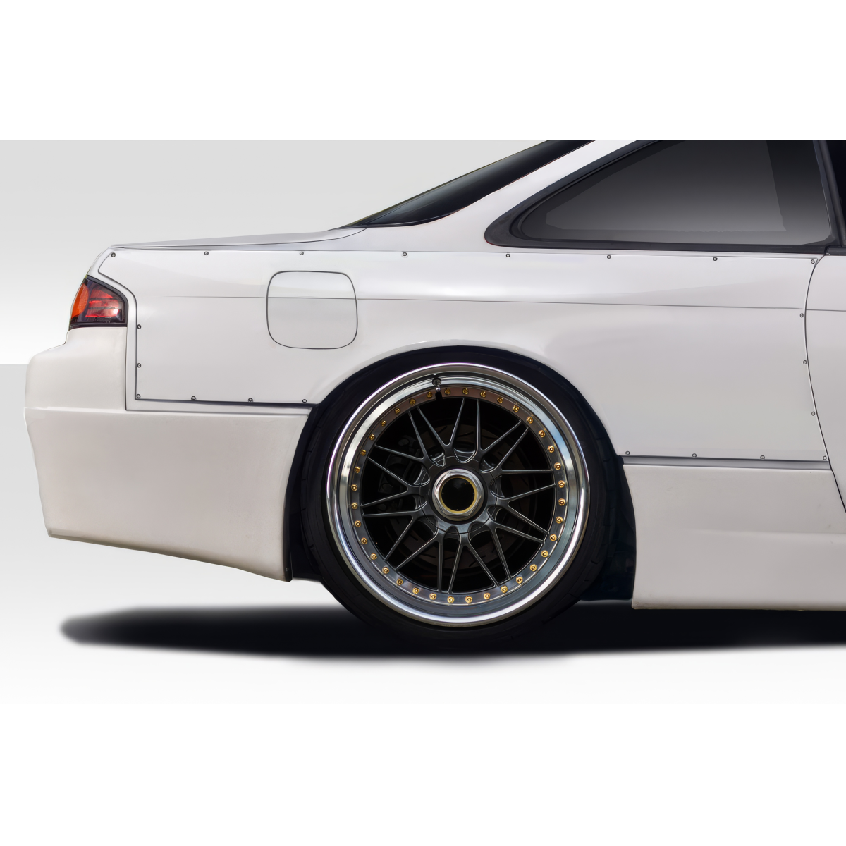 Modify your Nissan 240SX 1995 with our Exterior/Fenders - Rear angle highlighting fender flare design