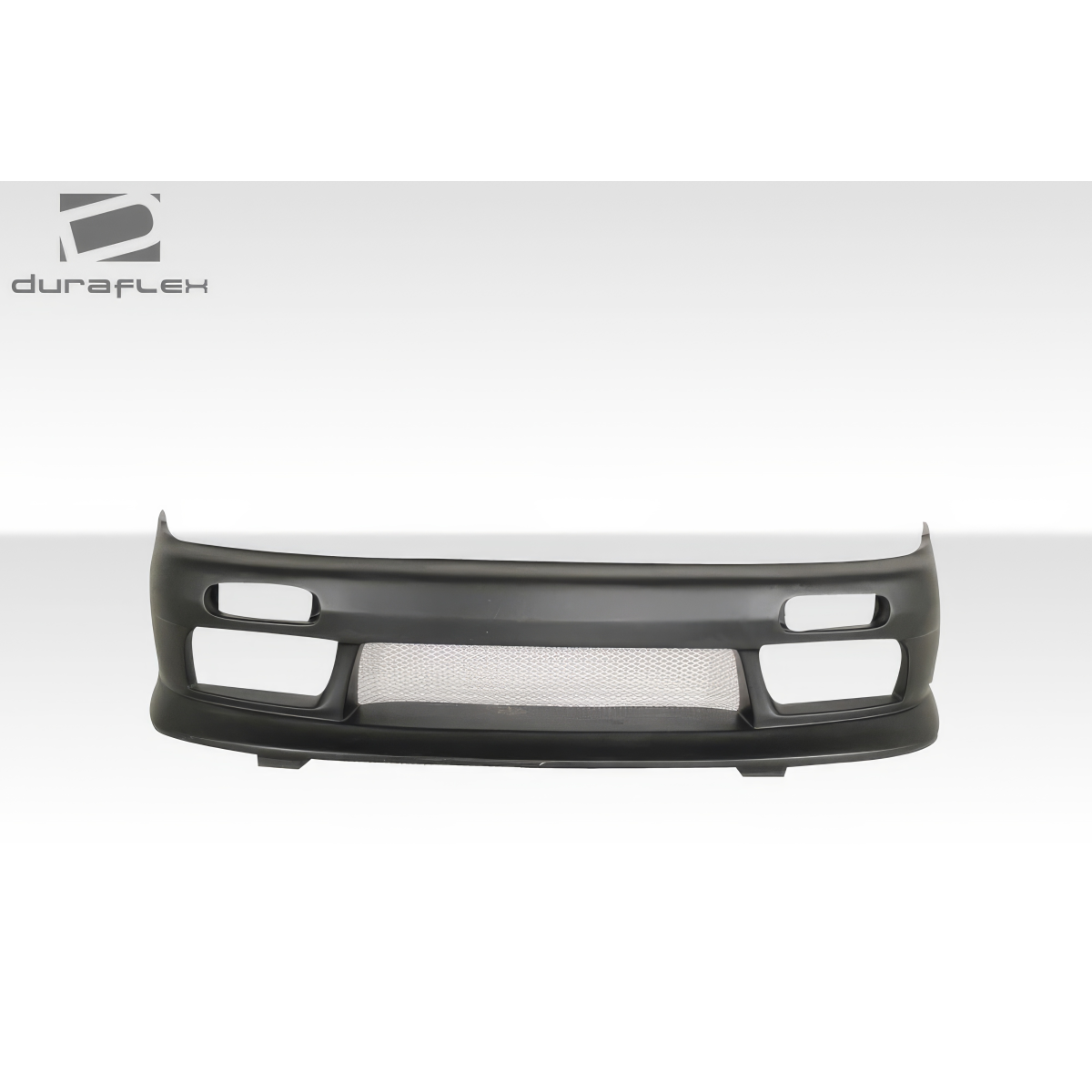 Modify your Nissan 240SX 1995 with our Exterior/Front Bumpers or Lips - Front view of a car bumper part