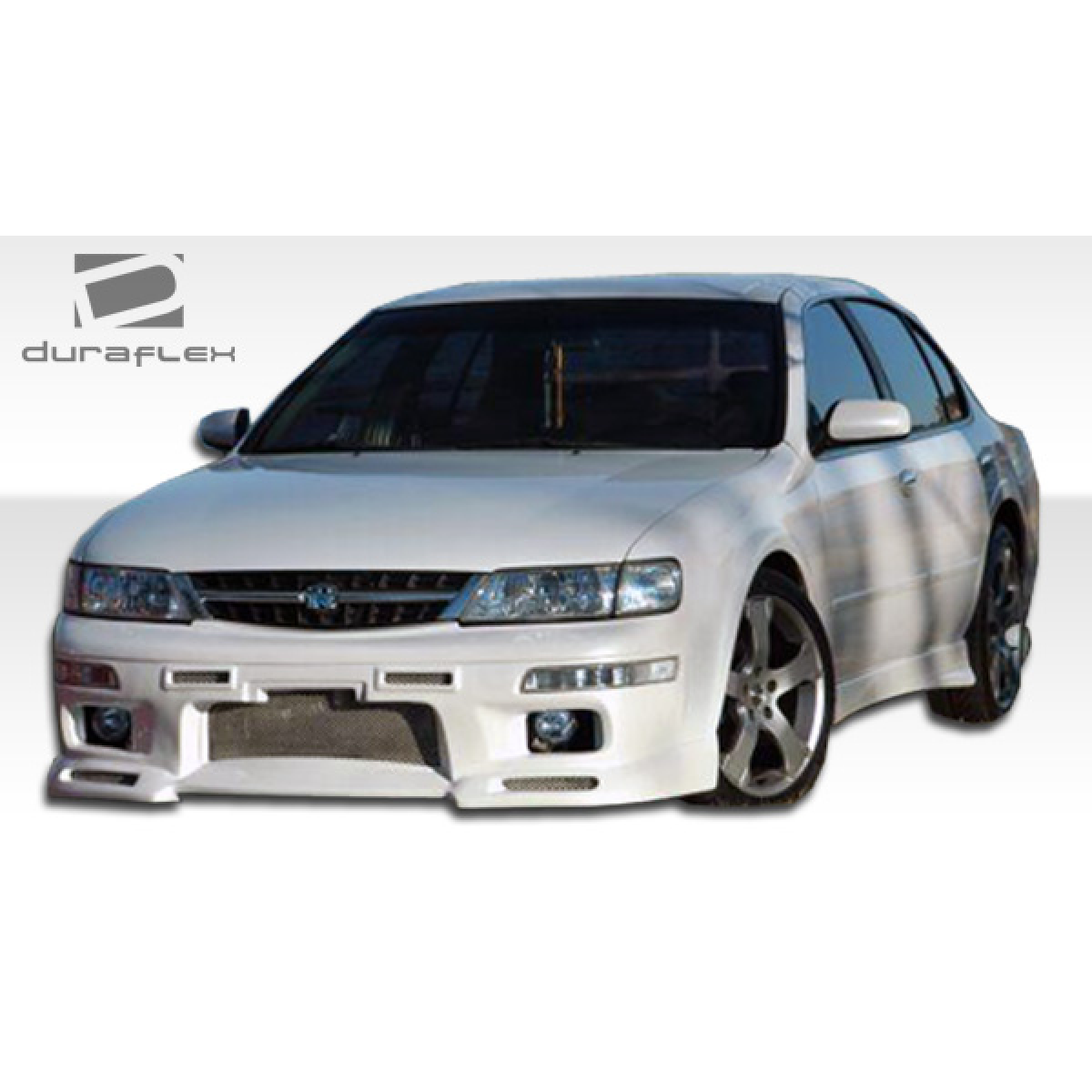 Modify your Nissan Maxima 1995 with our Exterior/Front Bumpers or Lips - Front view at a slight angle