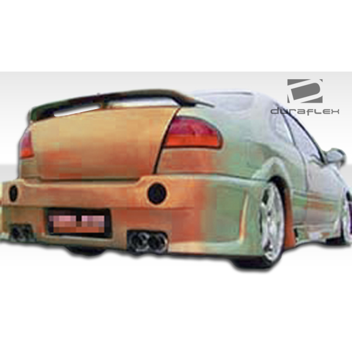 Modify your Nissan 200SX 1995 with our Exterior/Fenders - Rear angle showing fender flares of vehicle