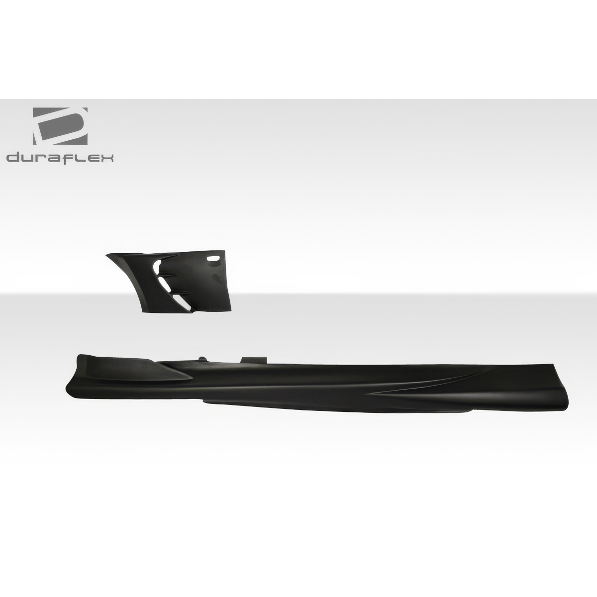 Modify your BMW 4-Series 1996 with our Exterior/Side Skirts - Side view showcasing the side skirts at a flat angle