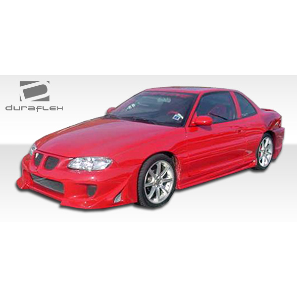 Modify your Pontiac Grand Am 1992 with our Exterior/Side Skirts - Front angle view of the vehicle highlighting skirts