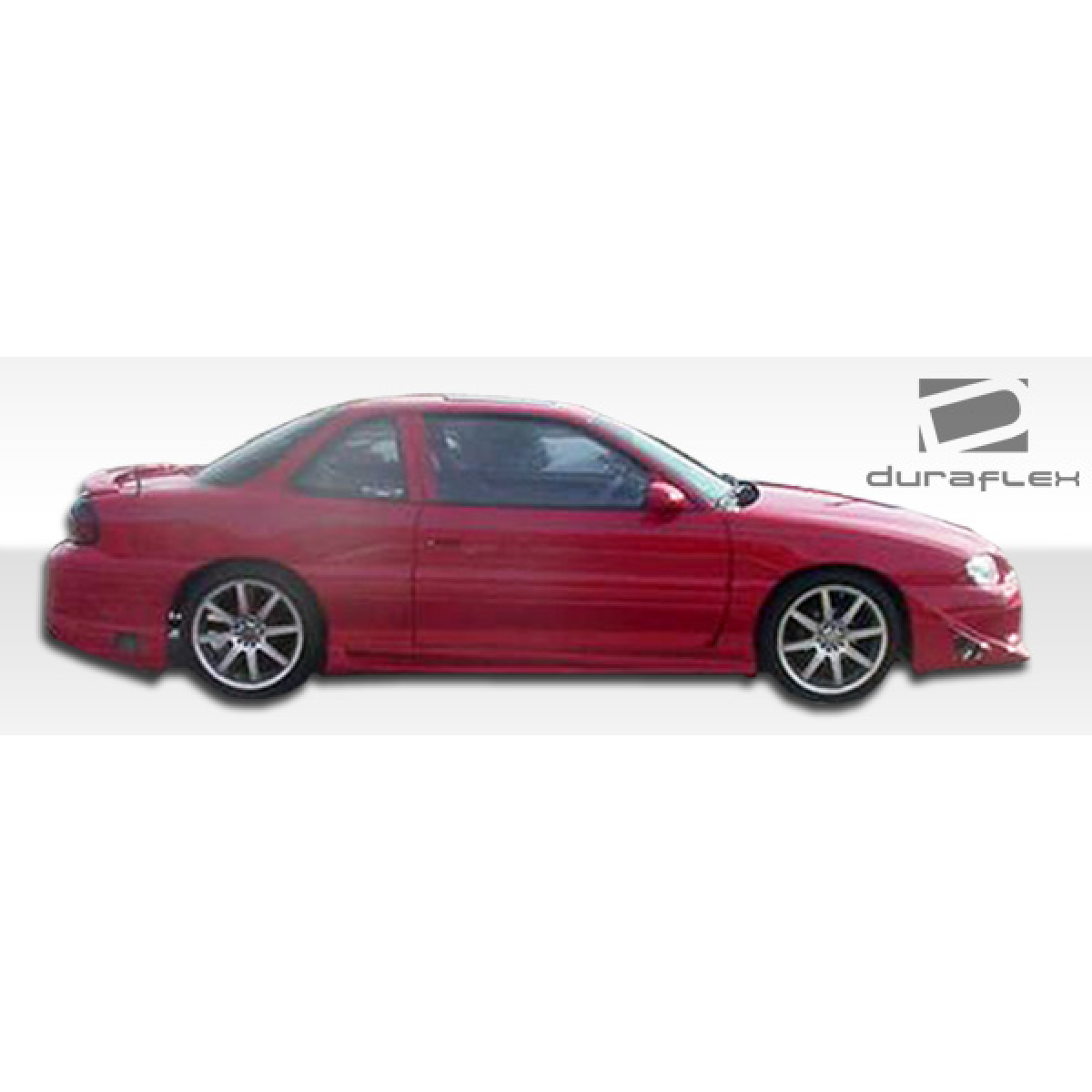 Modify your Pontiac Grand Am 1992 with our Exterior/Side Skirts - The image is viewed from the side angle