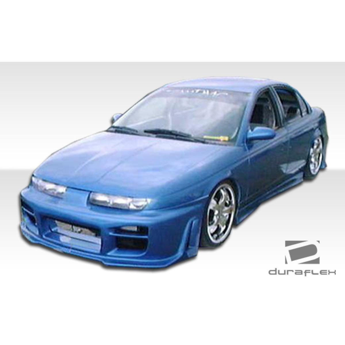 Modify your Saturn SL 1996 with our Exterior/Front Bumpers or Lips - Front angle view of the Saturn SL with custom bumper