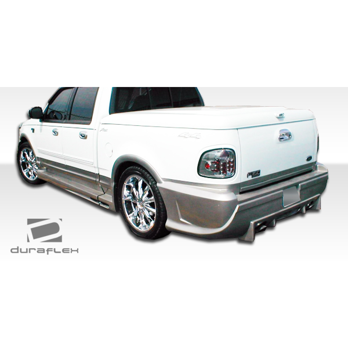 Modify your Ford F-150 1997 with our Exterior/Complete Body Kits - Rear view at a slight angle from the right side