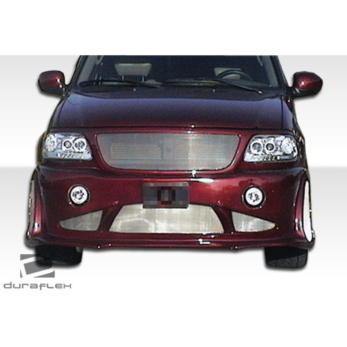 Modify your Ford F-150 1997 with our Exterior/Complete Body Kits - Front view of the bumper at eye level