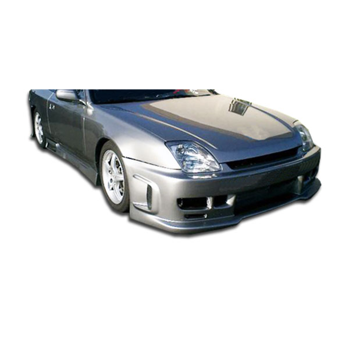 Modify your Honda Prelude 1997 with our Exterior/Front Bumpers or Lips - Front view angle of front bumper part